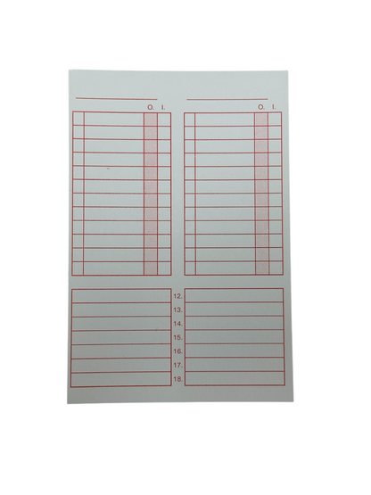 Sudački kartoni za bilješke