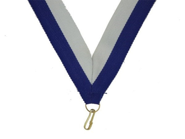 Traka za medalju bijelo plava