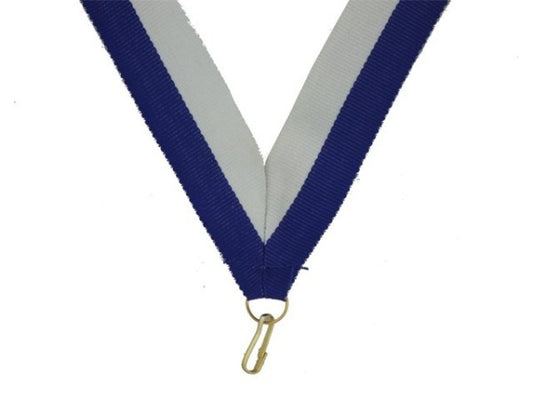 Traka za medalju bijelo plava